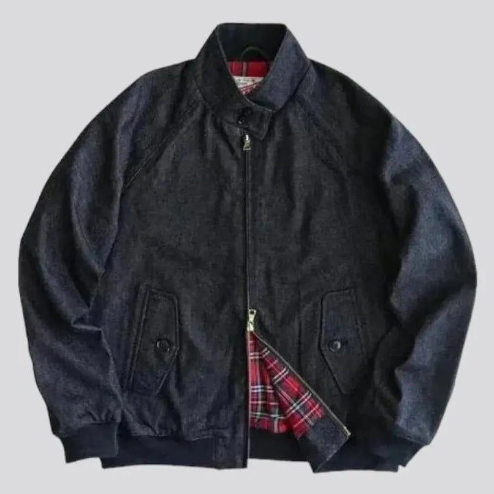 Street jeans jacket
 for men