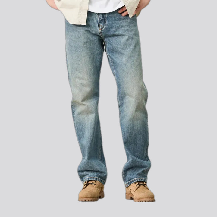 Dark Faded Street Style Men's Jeans | Jeans4you.shop
