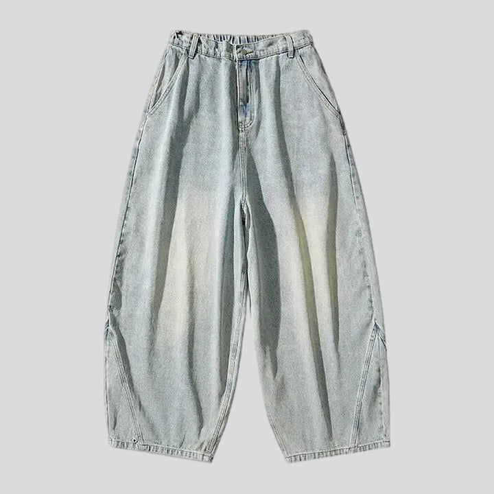 Light Stonewashed Vintage Baggy-fit Men's Jeans | Jeans4you.shop