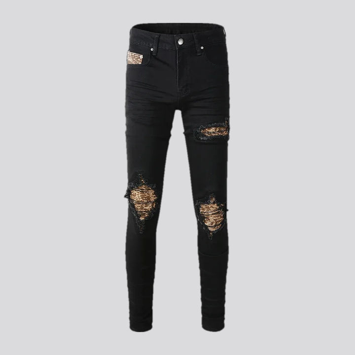 Skinny Ripped Boho Style Jeans for Men | Jeans4you.shop